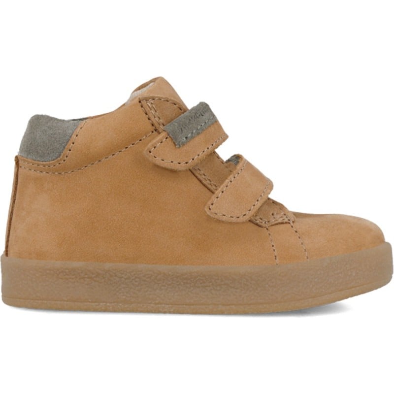Botines para chico Garvalín 241315 Autoadherente CAMEL