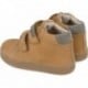 Botines para chico Garvalín 241315 Autoadherente CAMEL