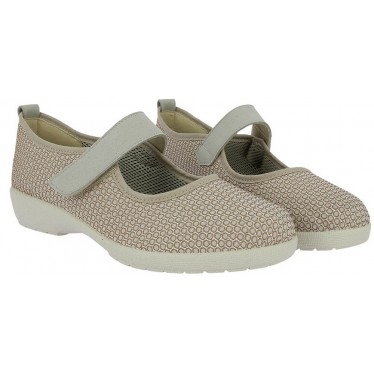 Bailarinas Doctor Cutillas 41157 Print TAUPE