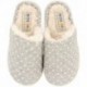 Pantuflas con lunares GIOSEPPO LYSANDER 73110 GRIS