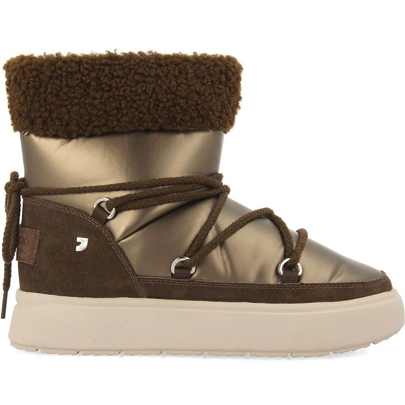 Botas metalizadas estilo Après ski GIOSEPPO WOLCOTT 73283 MARRON