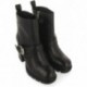 Botas estilo biker con tacón GIOSEPPO SIOFOK 73400 NEGRO