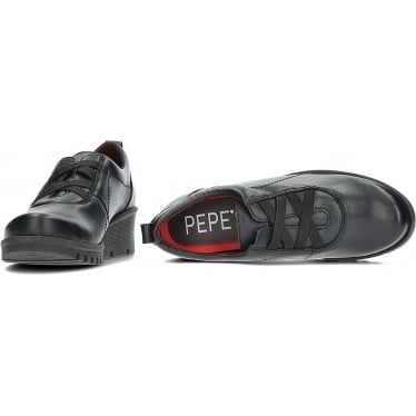 Zapatos para mujer Pepe Menargues 20849 Elástico NEGRO