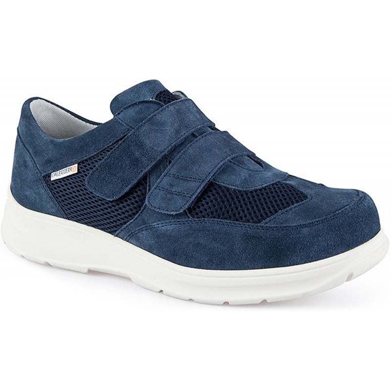 ZAPATOS ORTOPÉDICOS CALZAMEDI ESPECIAL DIABÉTICO 2168 AZUL