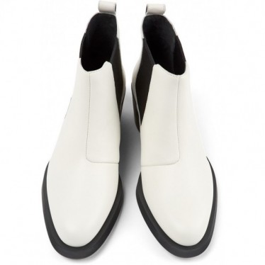 Botines para mujer Camper K400717 Bonnie WHITE_007