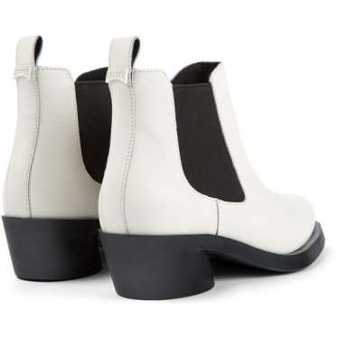 Botines para mujer Camper K400717 Bonnie WHITE_007