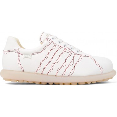 Deportiva para hombre Camper K100968 Twins Pela WHITE_002