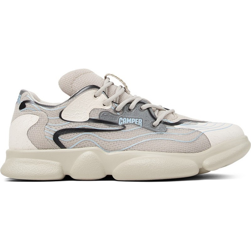 Deportiva para mujer Camper K201694 Karst GRIS_002