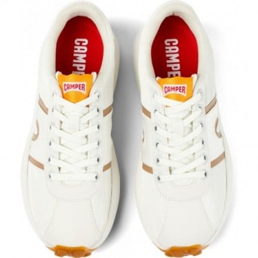 Deportivas para mujer Camper K201613 Pelotas Athens BLANCO_002