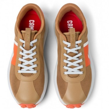 Deportiva para mujer Camper K201614 Pelotas Athens TAUPE_ORANGE_010