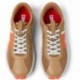 Deportiva para mujer Camper K201614 Pelotas Athens TAUPE_ORANGE_010