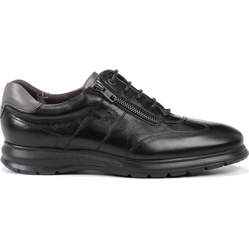 Zapato con cremallera FLUCHOS Zeta F0606 NEGRO_GRAFITO