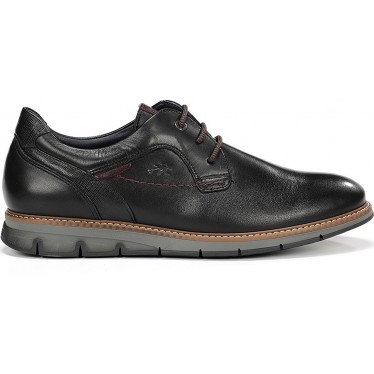 Zapatos con cordones FLUCHOS Kiro F0974 NEGRO