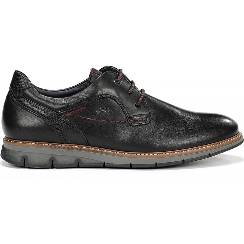 Zapatos con cordones FLUCHOS Kiro F0974 NEGRO