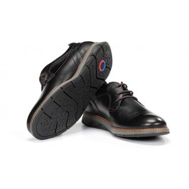 Zapatos con cordones FLUCHOS Kiro F0974 NEGRO