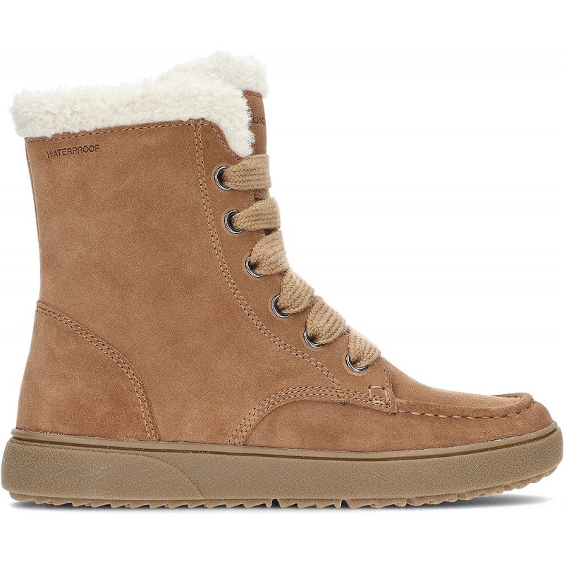 Botas para chica GEOX J46HYC Theleven WHISKY