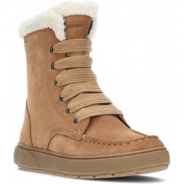 Botas para chica GEOX J46HYC Theleven WHISKY