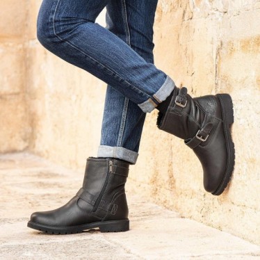 BOTAS PANAMA JACK FAUST BLACK_C28