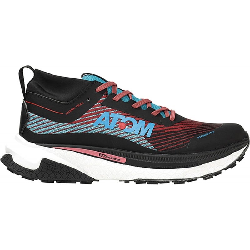 Deportiva para hombre Fluchos ATOM Blast-Tex BLACK_RED