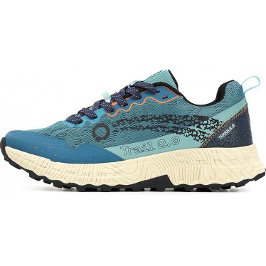 Zapatillas para hombre Fluchos ATOM AT158 Trail Running Terra 2.0 OCEAN
