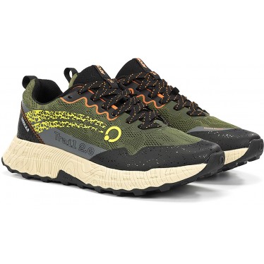 Zapatillas para hombre Fluchos ATOM AT158 Trail Running Terra 2.0 KAKI