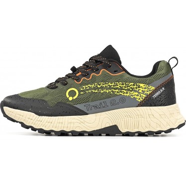 Zapatillas para hombre Fluchos ATOM AT158 Trail Running Terra 2.0 KAKI