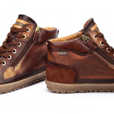 Botines para mujer Pikolinos 901-8772C1 Lagos CAOBA