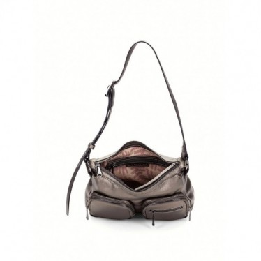 Bandolera para mujer Hispanitas BI243525 Samba BASALTO