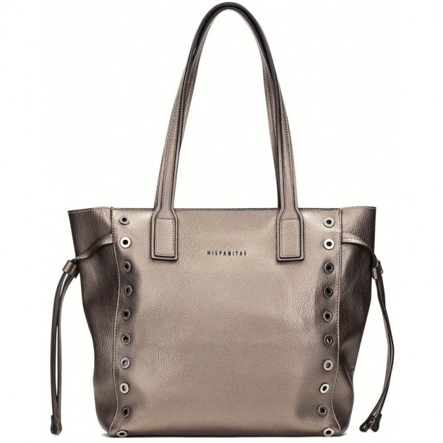 Bolso para mujer Hispanitas BI243527 Tote METAL_BASALT Bolso para mujer Hispanitas BI243527 Tote METAL_BASALT