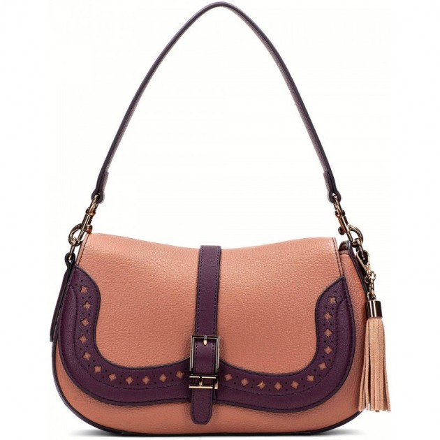Bolso de hombro HISPANITAS BI243536 ALMOND_C002 Bolso de hombro HISPANITAS BI243536 ALMOND_C002