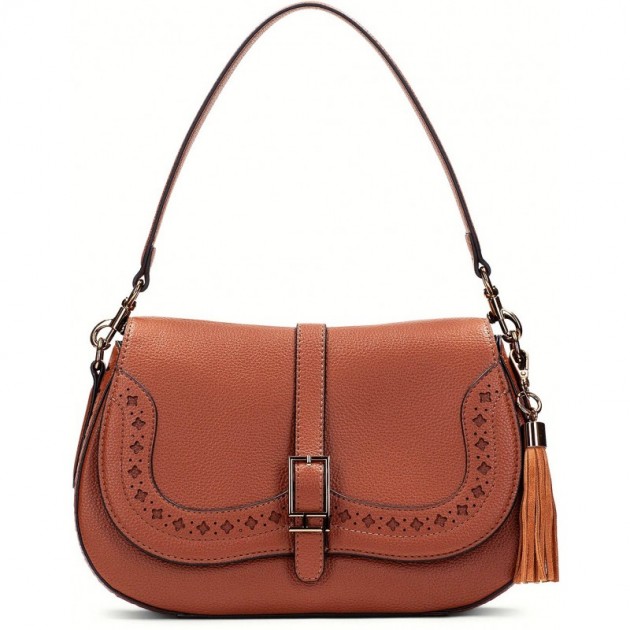 Bolso de hombro HISPANITAS BI243536 CUERO_C004 Bolso de hombro HISPANITAS BI243536 CUERO_C004