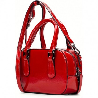 Bandolera para mujer HISPANITAS BI243538 CARMIN_C004