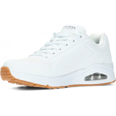 DEPORTIVA SKECHERS UNO STAND ON AIR 52458 WHITE