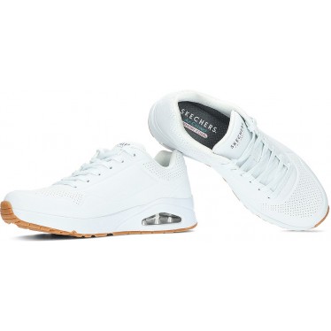 DEPORTIVA SKECHERS UNO STAND ON AIR 52458 WHITE