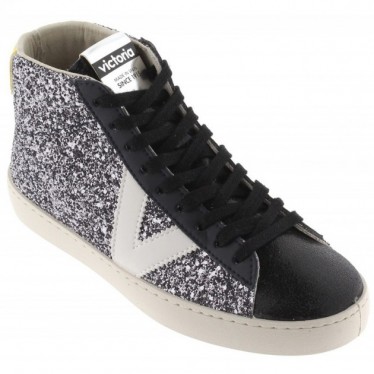 Botines Victoria 1126203 Berlin Glitter NEGRO
