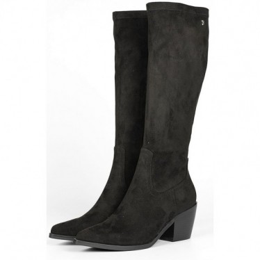 Botas altas aterciopeladas GIOSEPPO GALANTA 73210 NEGRO