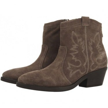 Botín estilo cowboy GIOSEPPO LENZING 73563 TAUPE