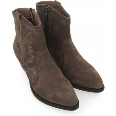 Botín estilo cowboy GIOSEPPO LENZING 73563 TAUPE