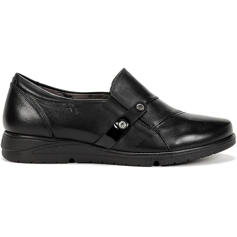 Mocasines para mujer Fluchos F1567 Styll NEGRO