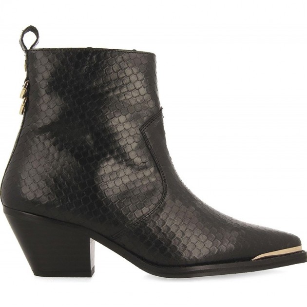 Botines de piel estilo cowboy GIOSEPPO SMYRNA 73230 NEGRO Botines de piel estilo cowboy GIOSEPPO SMYRNA 73230 NEGRO