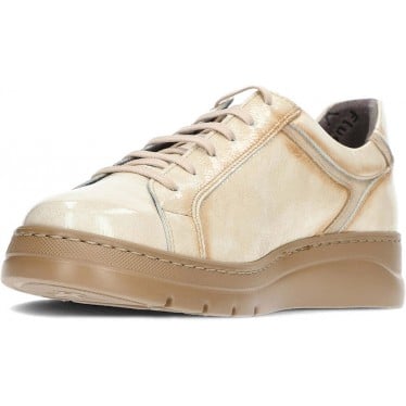 Deportivas para mujer de FLUCHOS f1666 pompas CALF_BEIG