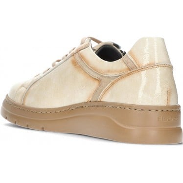 Deportivas para mujer de FLUCHOS f1666 pompas CALF_BEIG