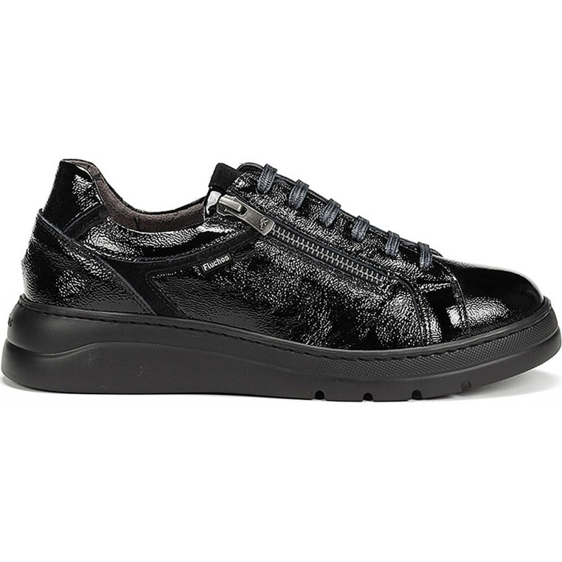 Deportivas para mujer de FLUCHOS f1666 pompas NEGRO