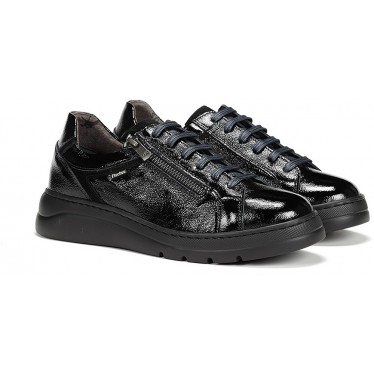 Deportivas para mujer de FLUCHOS f1666 pompas NEGRO