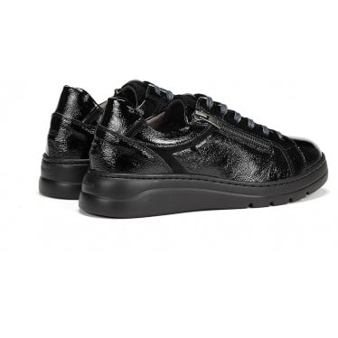 Deportivas para mujer de FLUCHOS f1666 pompas NEGRO