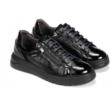 Deportivas para mujer de FLUCHOS f1666 pompas NEGRO