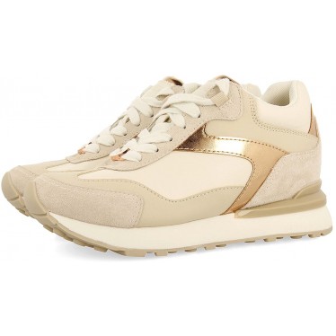 Sneakers metalizadas GIOSEPPO CASTILE 73448 ORO