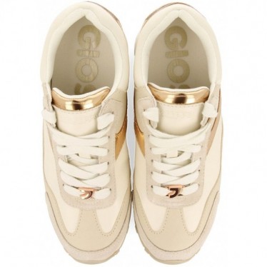 Sneakers metalizadas GIOSEPPO CASTILE 73448 ORO