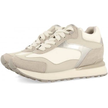 Sneakers metalizadas GIOSEPPO CASTILE 73448 PLATA