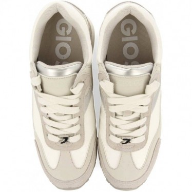 Sneakers metalizadas GIOSEPPO CASTILE 73448 PLATA